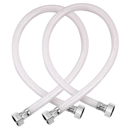 Geyser Connection Pipe PVC (18 Inches) (Pack of 2) - by Ruhe