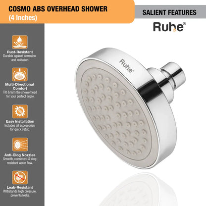 Cosmo ABS Overhead Shower (4 Inches)