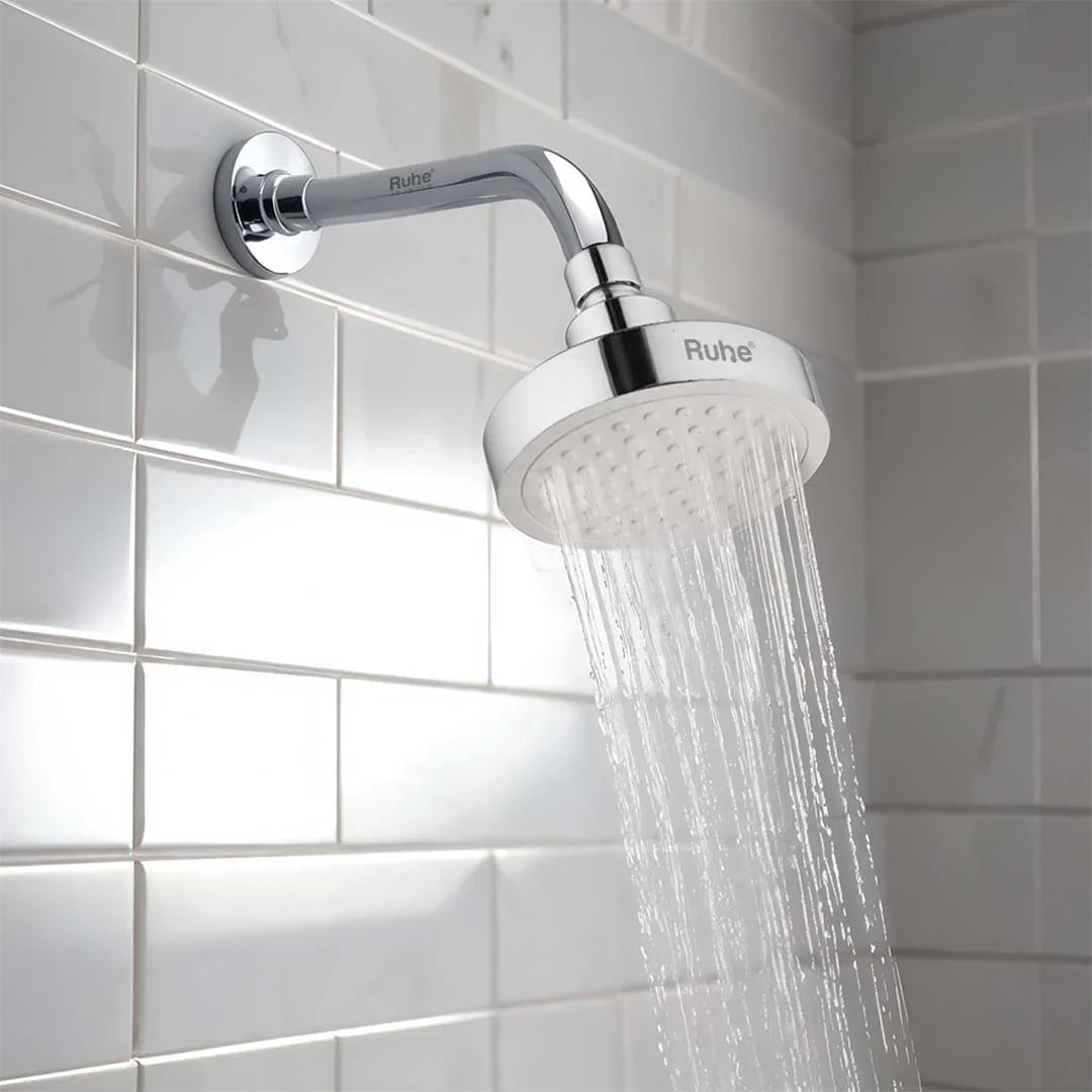 Cosmo ABS Overhead Shower (4 Inches) With 9 Inches Shower Arm