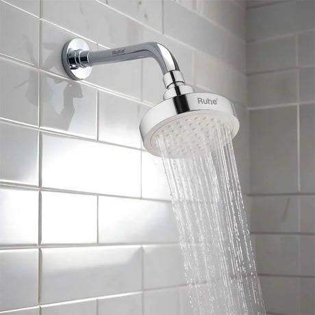 Cosmo ABS Overhead Shower (4 Inches) With 9 Inches Shower Arm