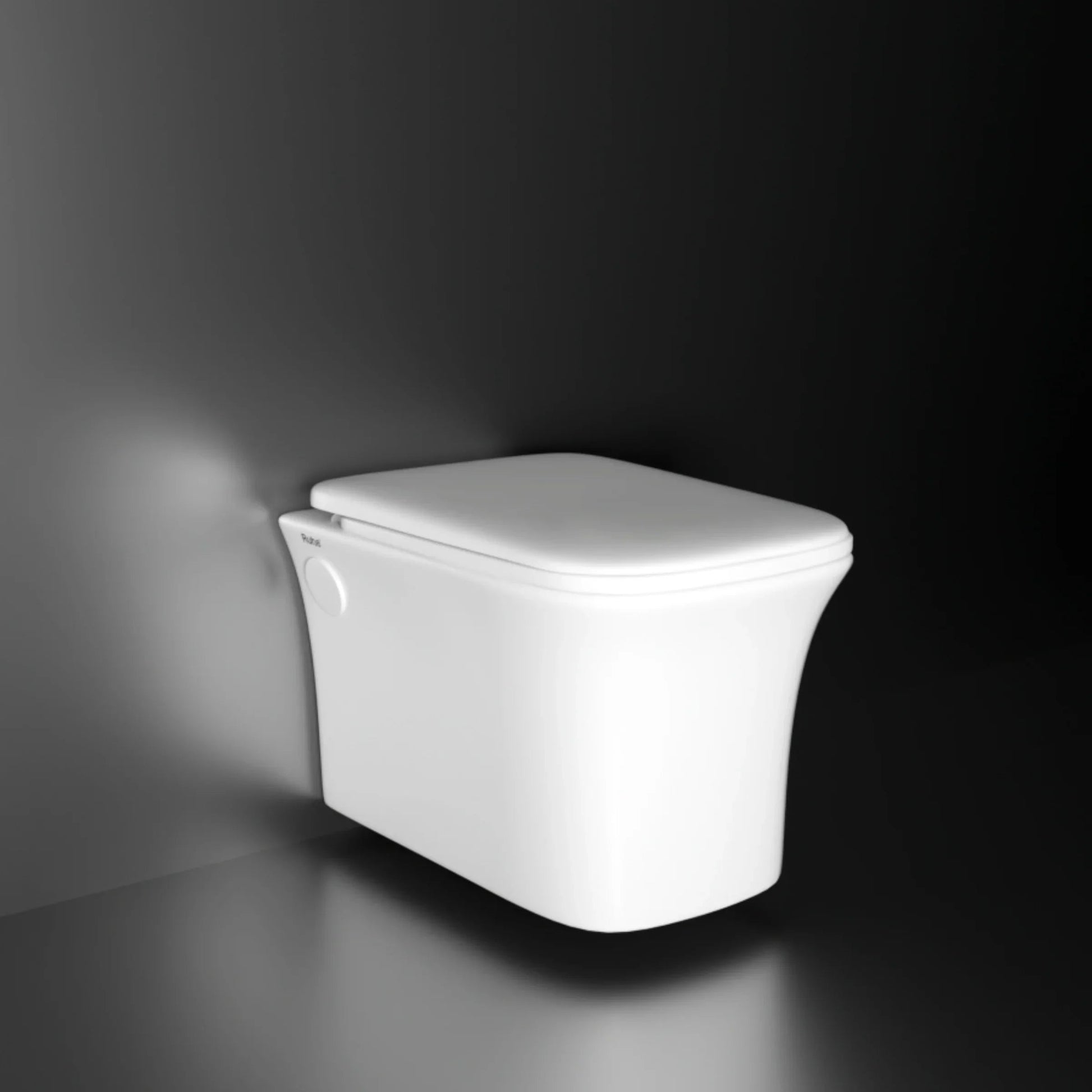 Crystal Wall-Hung Western Commode