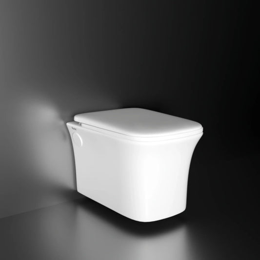 Crystal Wall-Hung Western Commode