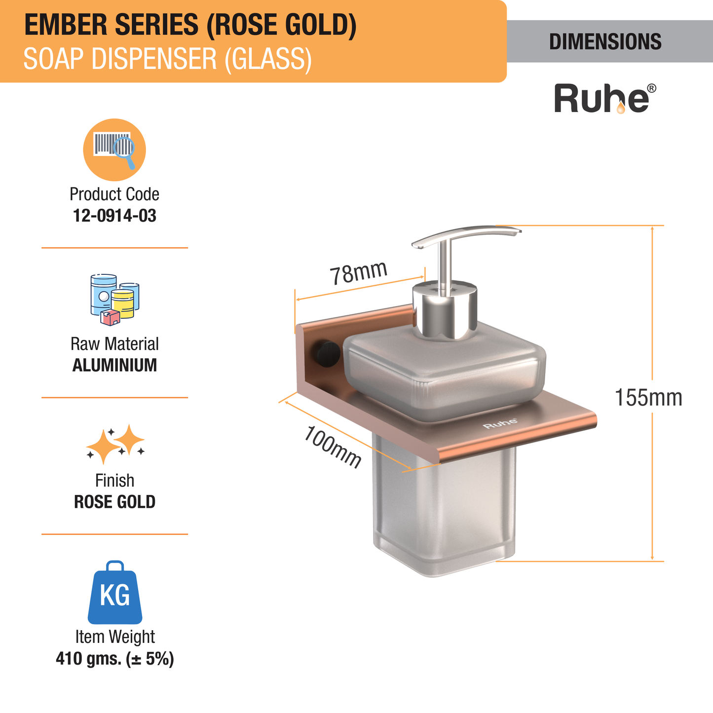 Ember Soap Dispenser