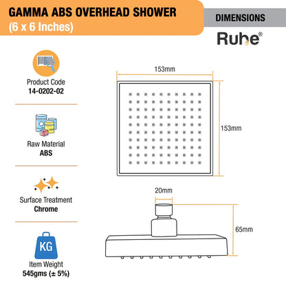 Gamma Overhead Shower