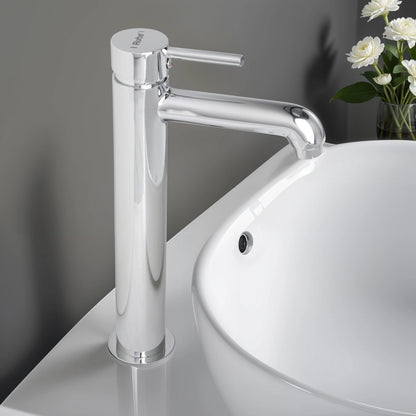 Kara Single Lever Deck-mount Tall Body Wash Basin Mixer Tap
