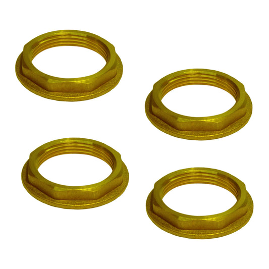 Waste Coupling Lock Nut (1Â¼ Inches) (Pack of 4)