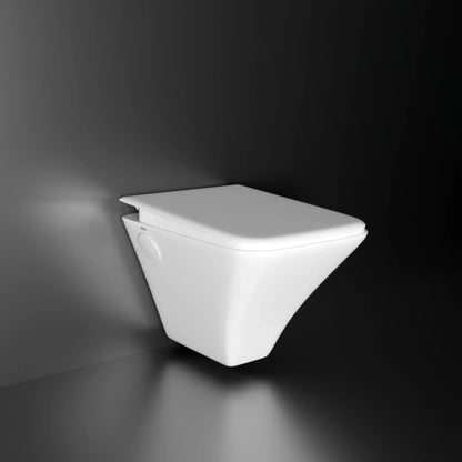 Luna Wall-Hung Western Commode