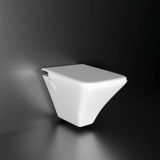 Luna Wall-Hung Western Commode
