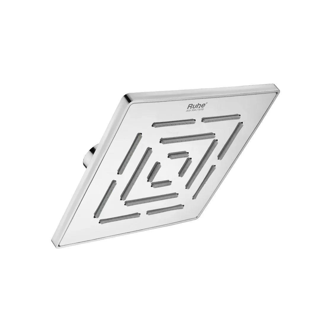 Maze 304-grade SS Overhead Shower (6 x 6 Inches)