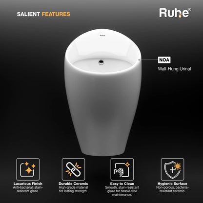 Noa Wall-Hung Urinal, Salient Features