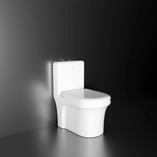 Scala One-Piece Western Commode