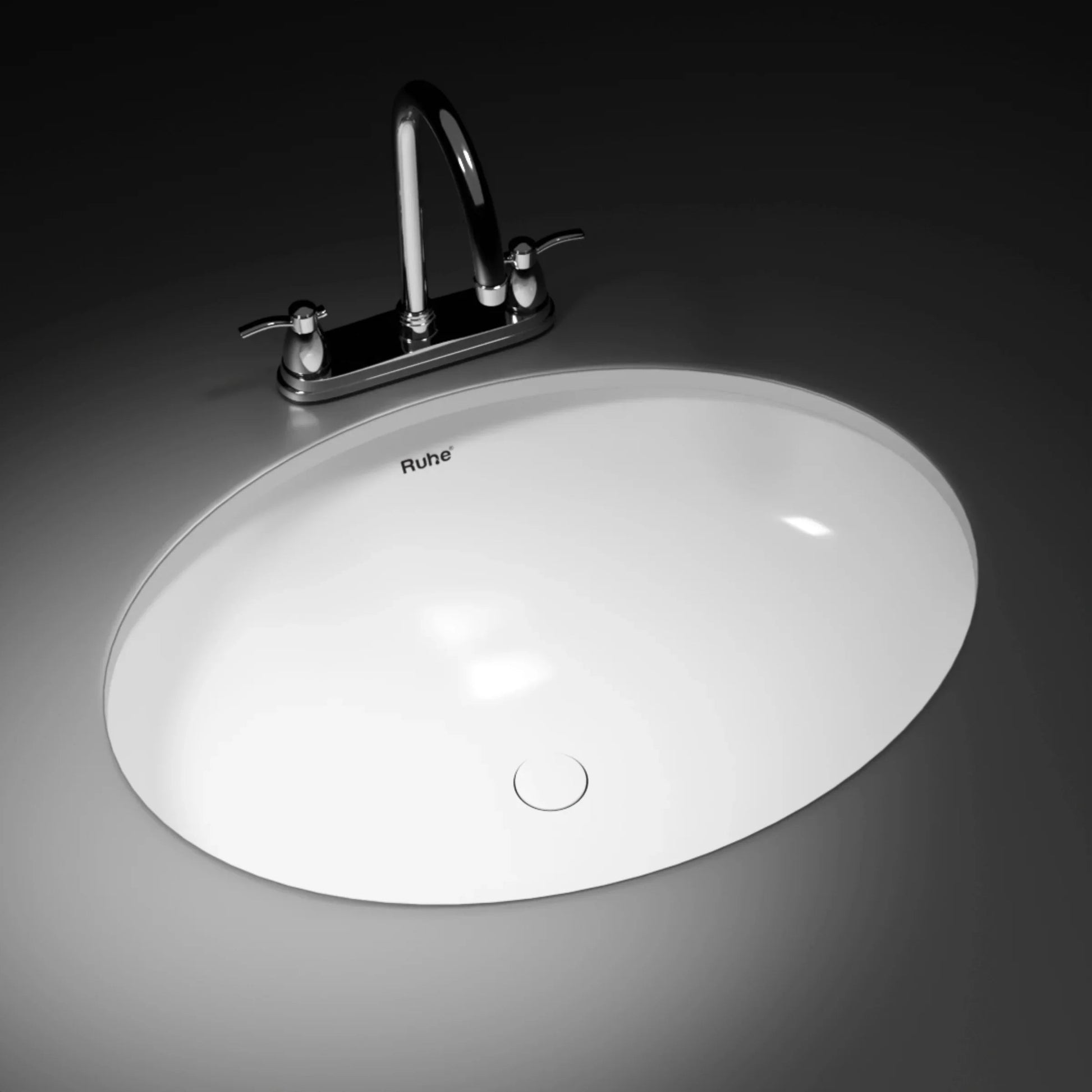 Simple Undermount Wash Basin