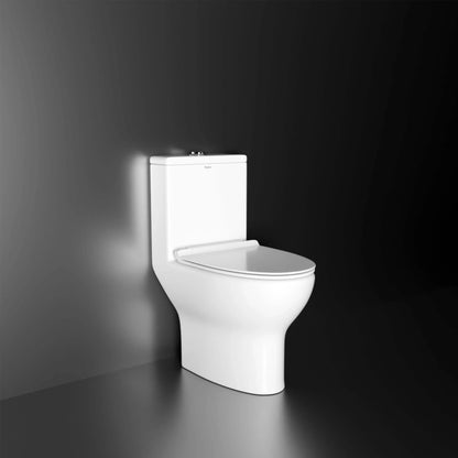 Space One-Piece Western Commode1