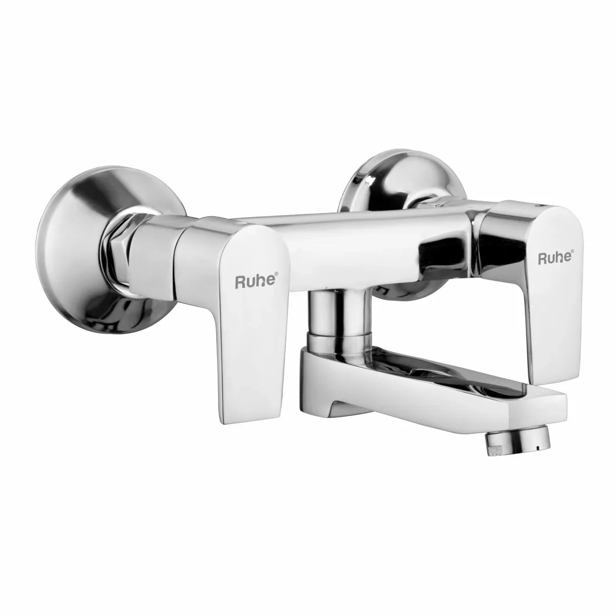 Elixir Wall Mixer Brass Faucet (Non-Telephonic)