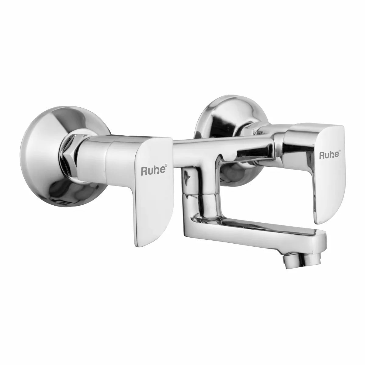 Pristine Wall Mixer Brass Faucet (Non-Telephonic)