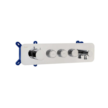 Vario 3-Function Thermostatic Diverter Set with Shower Hook