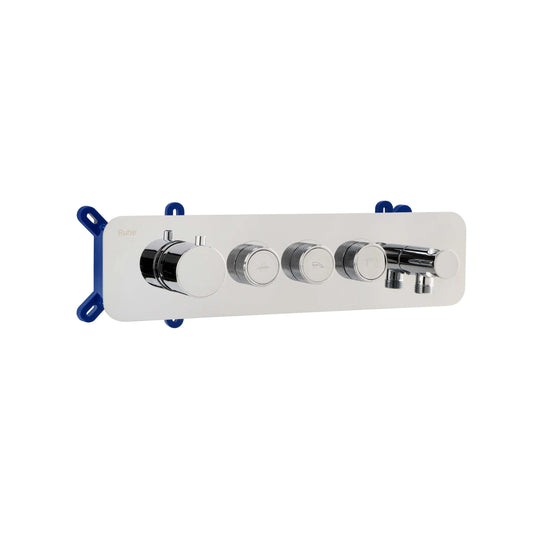 Vario 3-Function Thermostatic Diverter Set with Shower Hook
