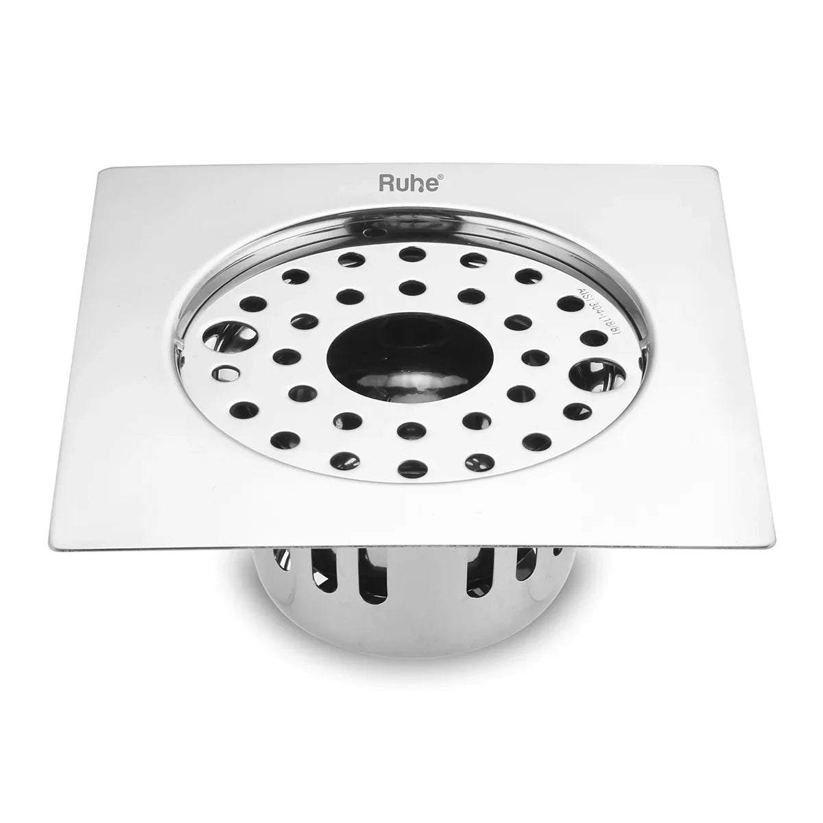 Air Flat Cut Floor Drain with Lock & Cockroach Trap
