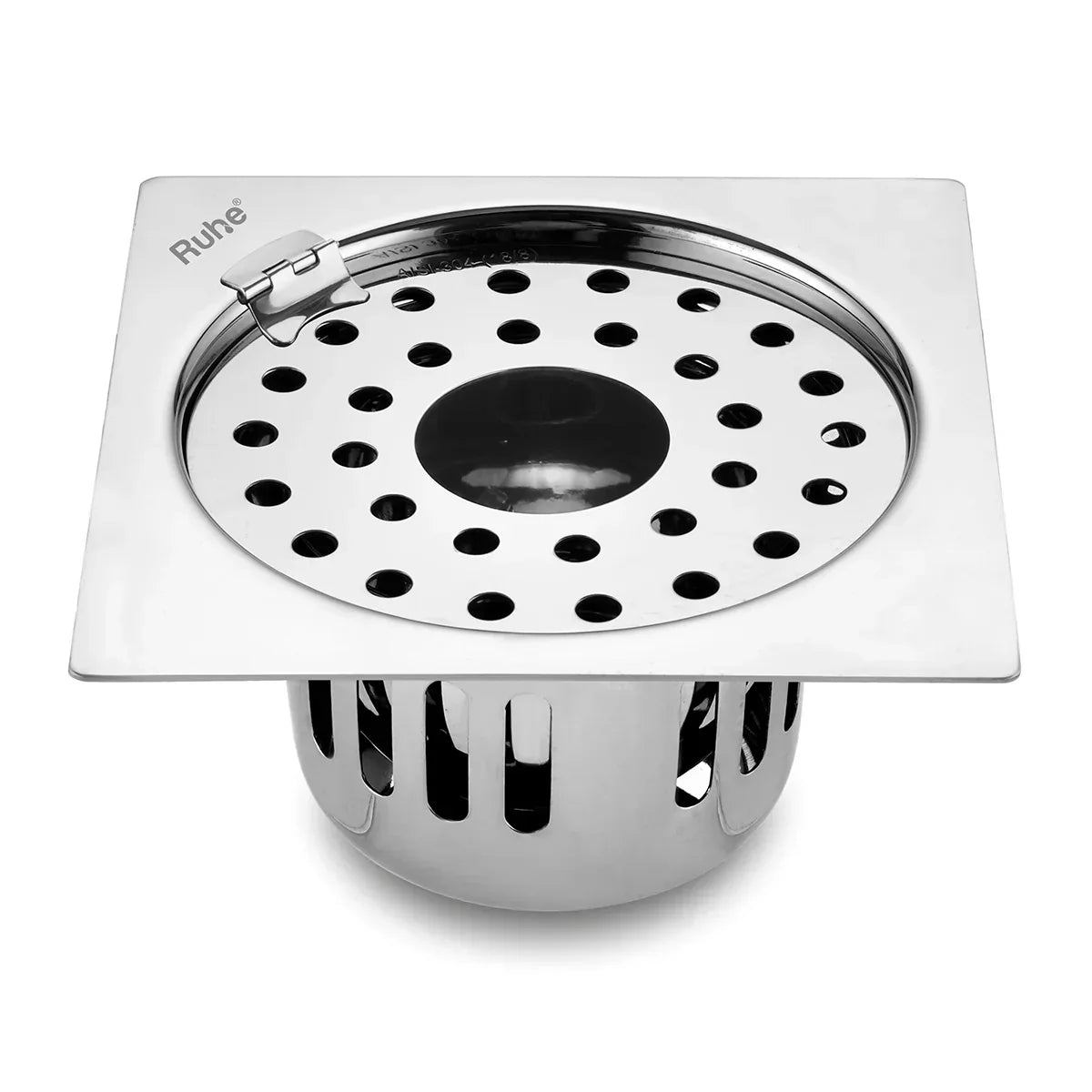 Air Flat Cut Floor Drain with Hinge & Cockroach Trap