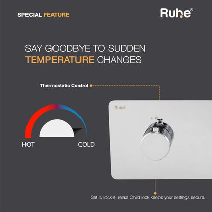 Vario 4-Function Thermostatic Diverter Set