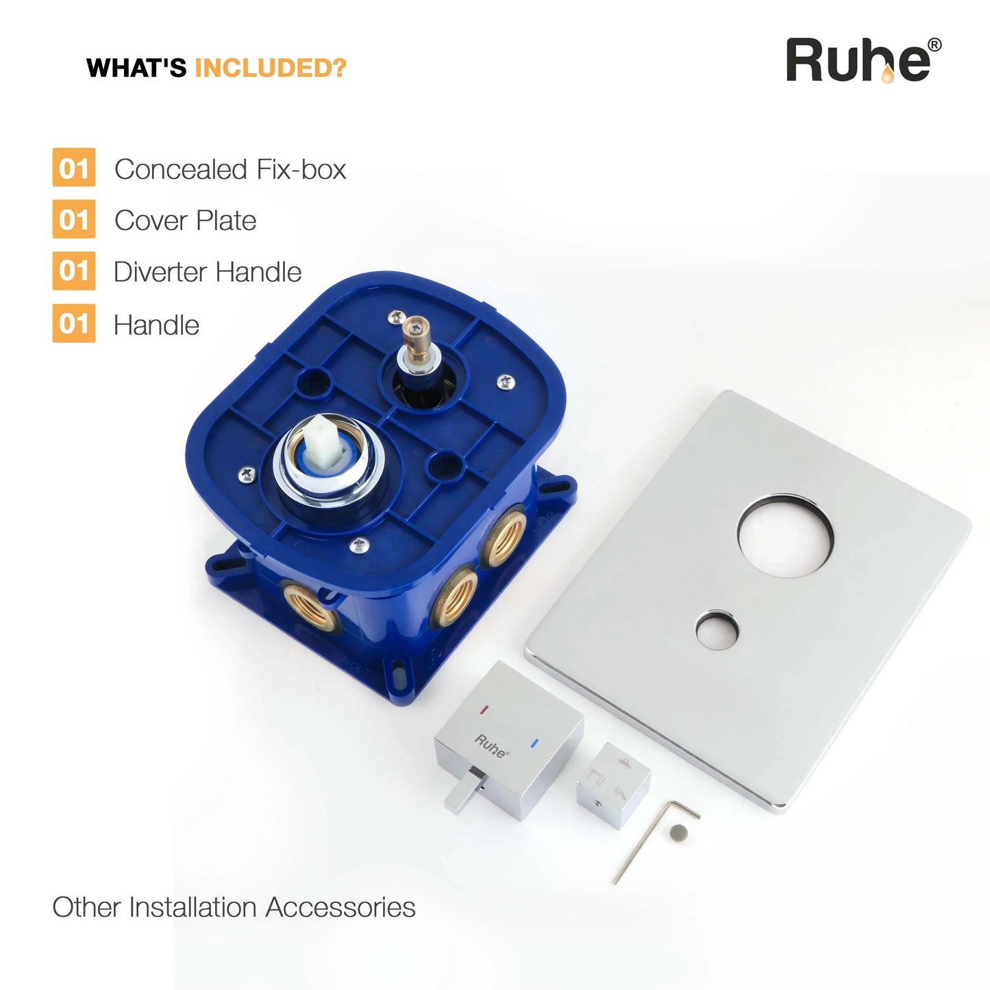 Flux 3-Function Diverter Set