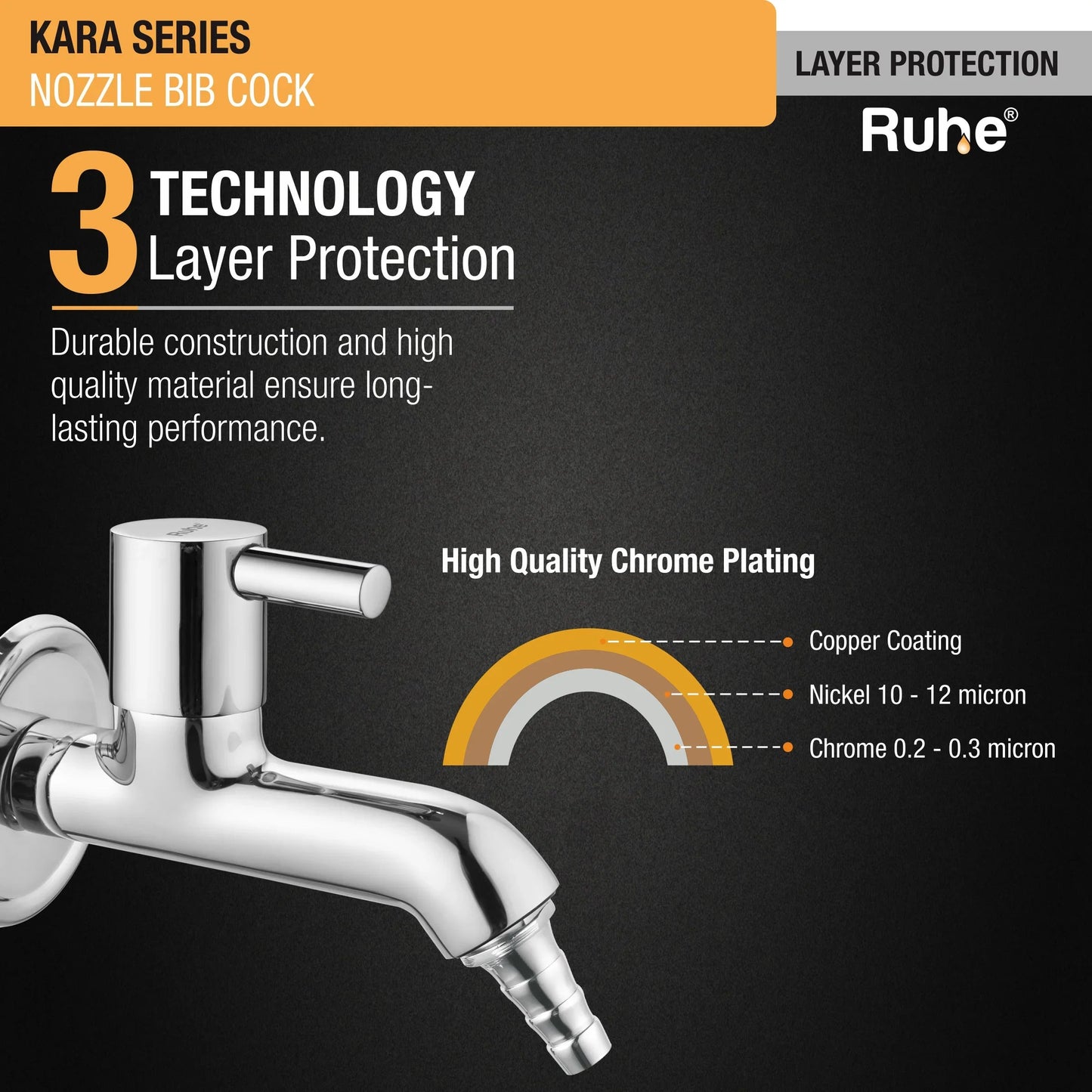 Kara Nozzle Bib Cock Faucet protection