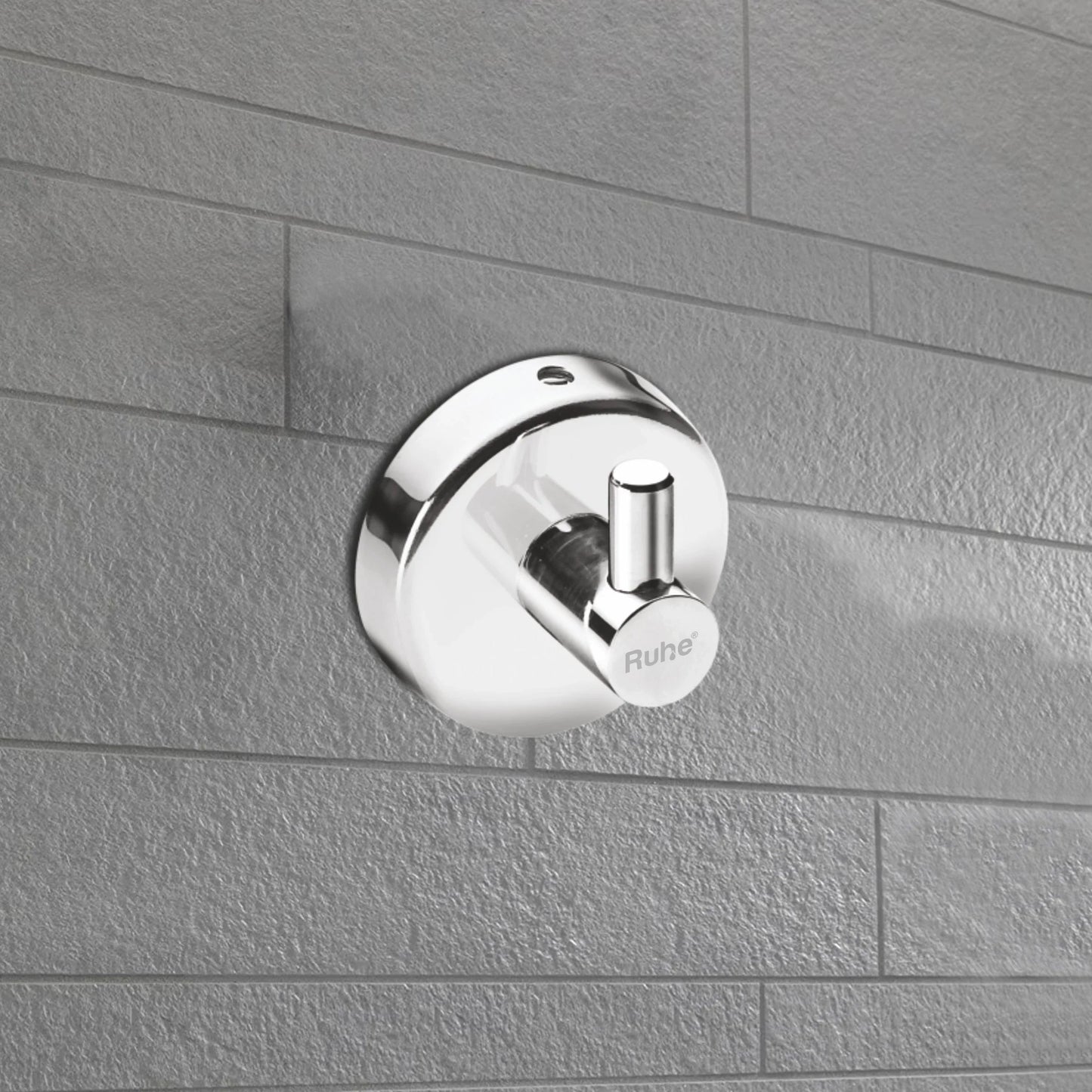 Round Stainless Steel Robe Hook 3