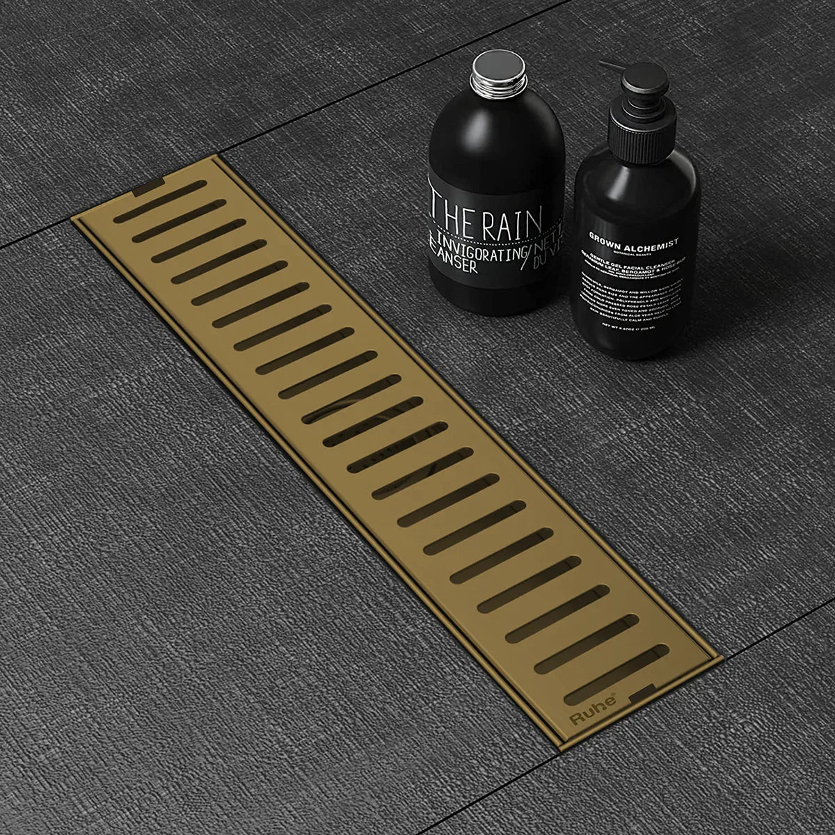 Vertical Shower Drain Channel (4 Inches)